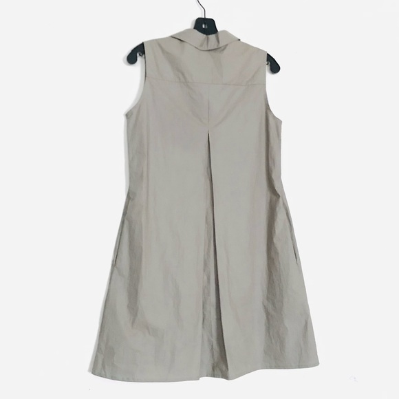 Jil Sander Sleeveless Inverted Pleat Dress - Picture 6 of 13